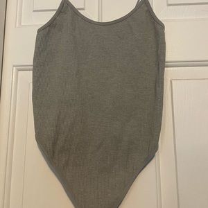 Grey body suit, size s/m from forever 21